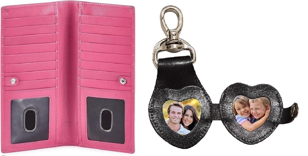 3485 Wise Owl Stylish Bifold Long Slim Wallets - Real Leather & 3D Leather